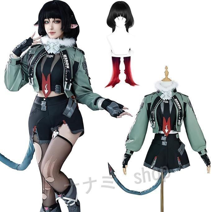 ゼンレスゾーンゼロジェーンドゥ コスプレ cosplay ウイッグ付き メンバー コスチューム アクセサリー 全セット 高度還元 コスプレ衣