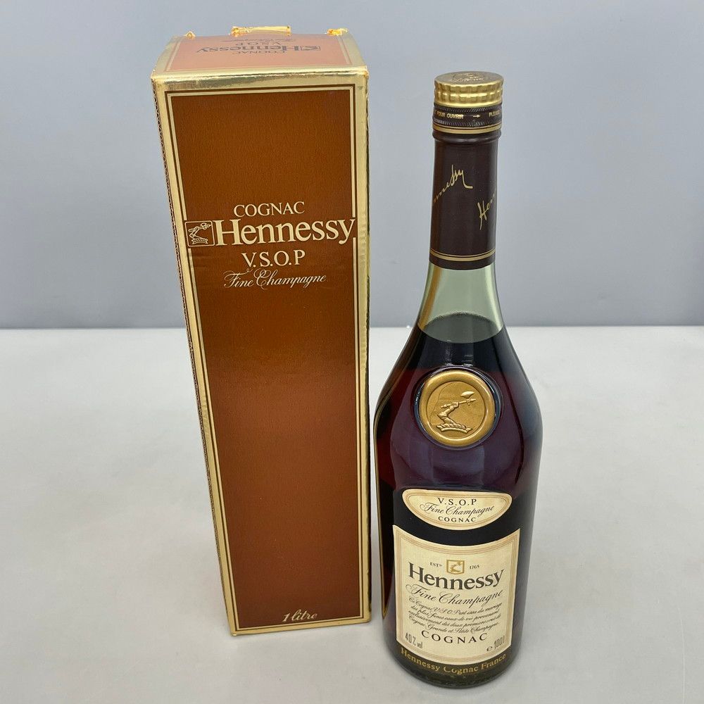 ヘネシー Hennessy VSOP リキュールコニャック グリーンボトル 1000ml
