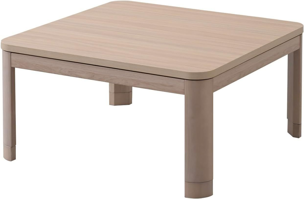 [山善] こたつ テーブル ヒーター 幅80cm×奥行80cm 正方形 一人暮らし //734888/4550533172744