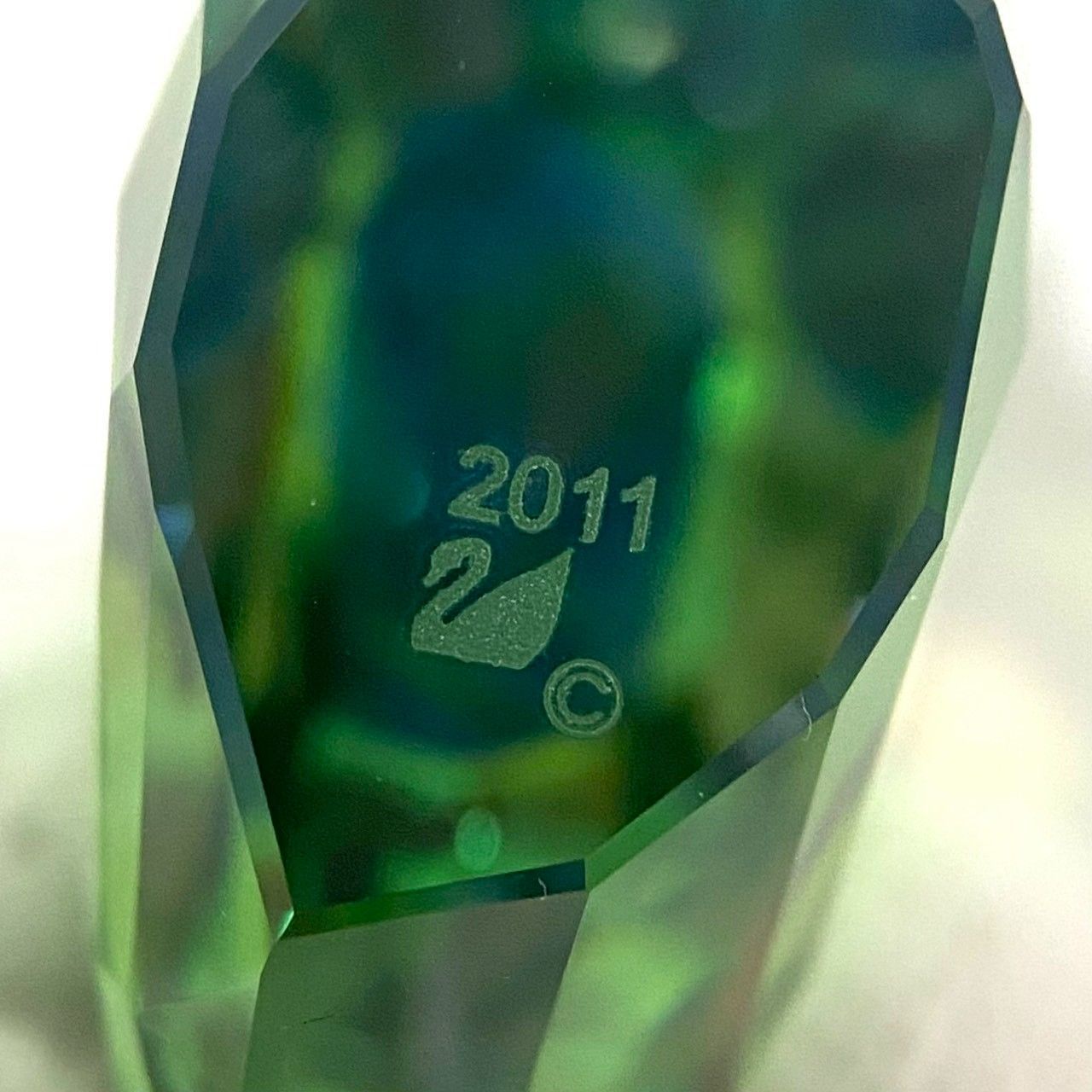 Y【SWAROVSKI】ラブロッツ ジェイド クリスタル 1073338 2011年 SCS
