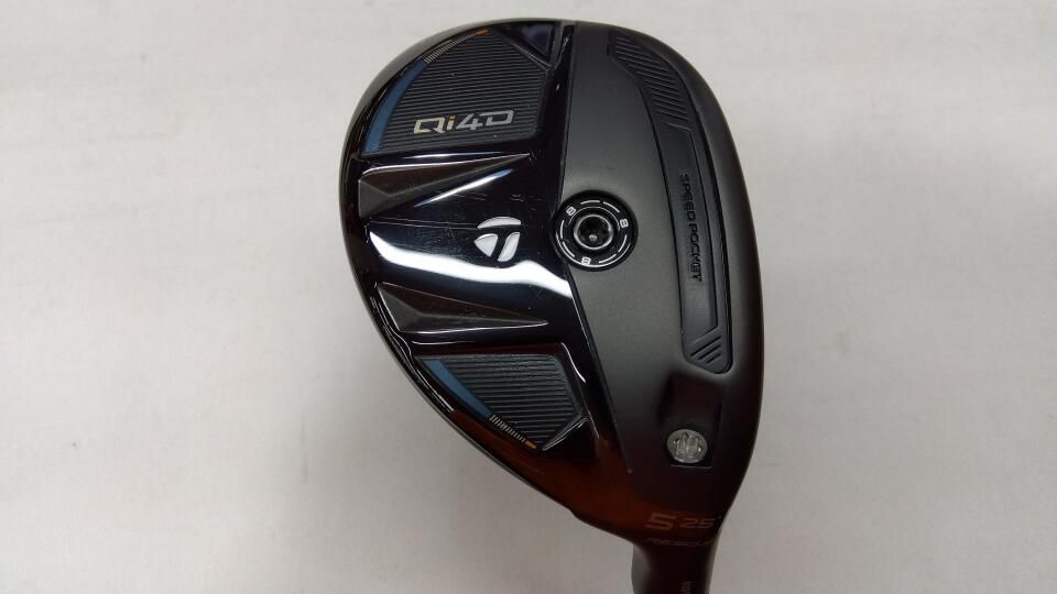 テーラーメイド　Qi4D　25度　REAX 75 (Qi4D)　Sフレックス　ユーティリティ　中古　ゴルフドゥ！松前R56店【最短即日発送】