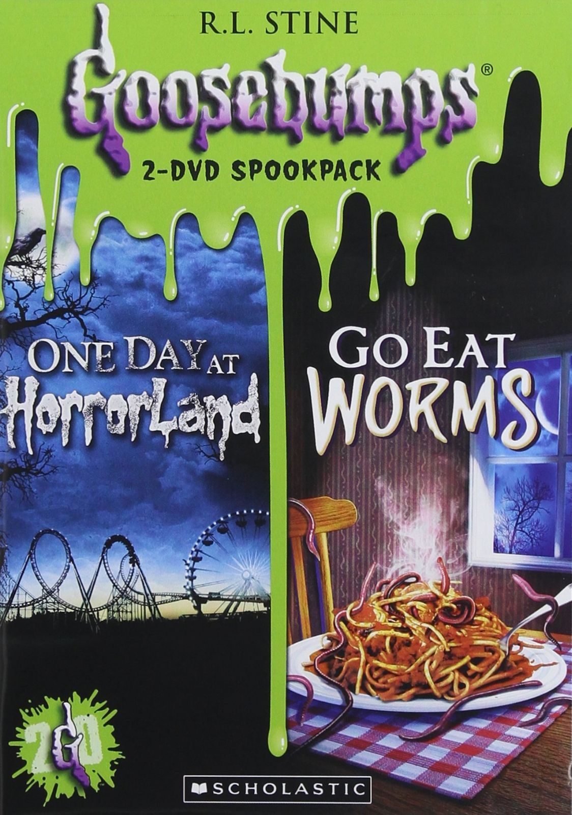 Goosebumps: One Day at Horrorland / Go Eat Worms [DVD]