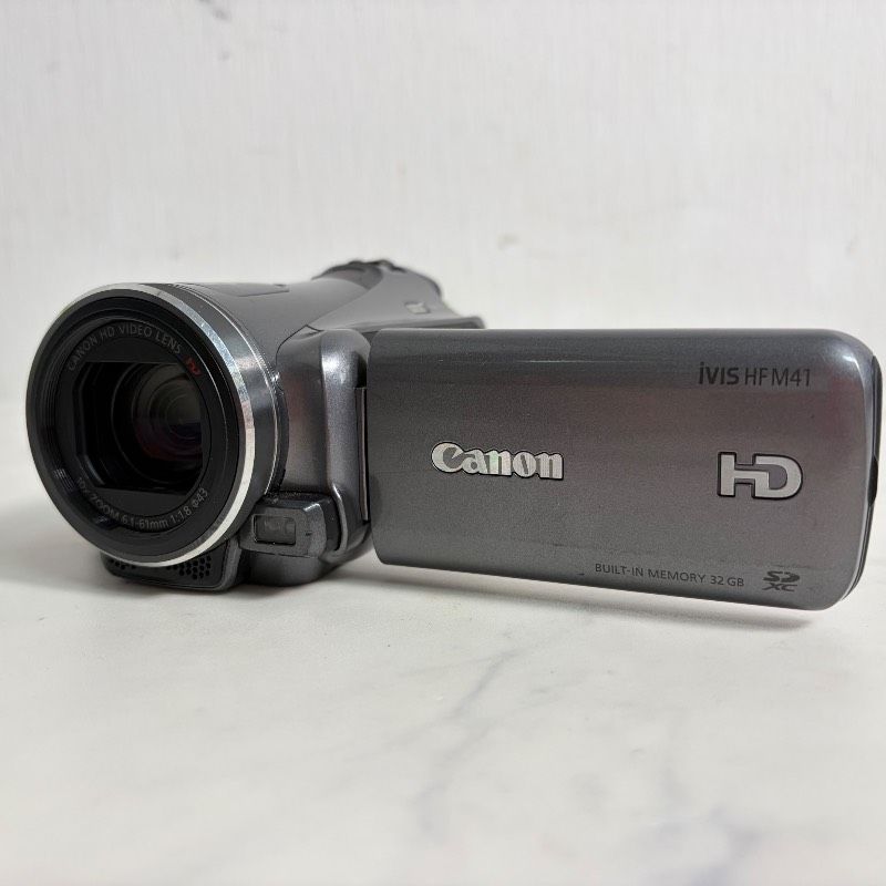 【動作品】Canon HDビデオカメラ iVIS HF M41 キャノン 11年製 601K