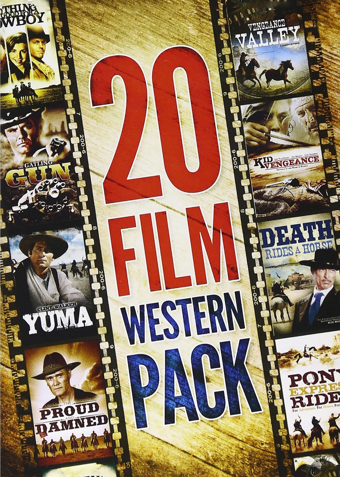 20-Movie Western Pack [DVD]