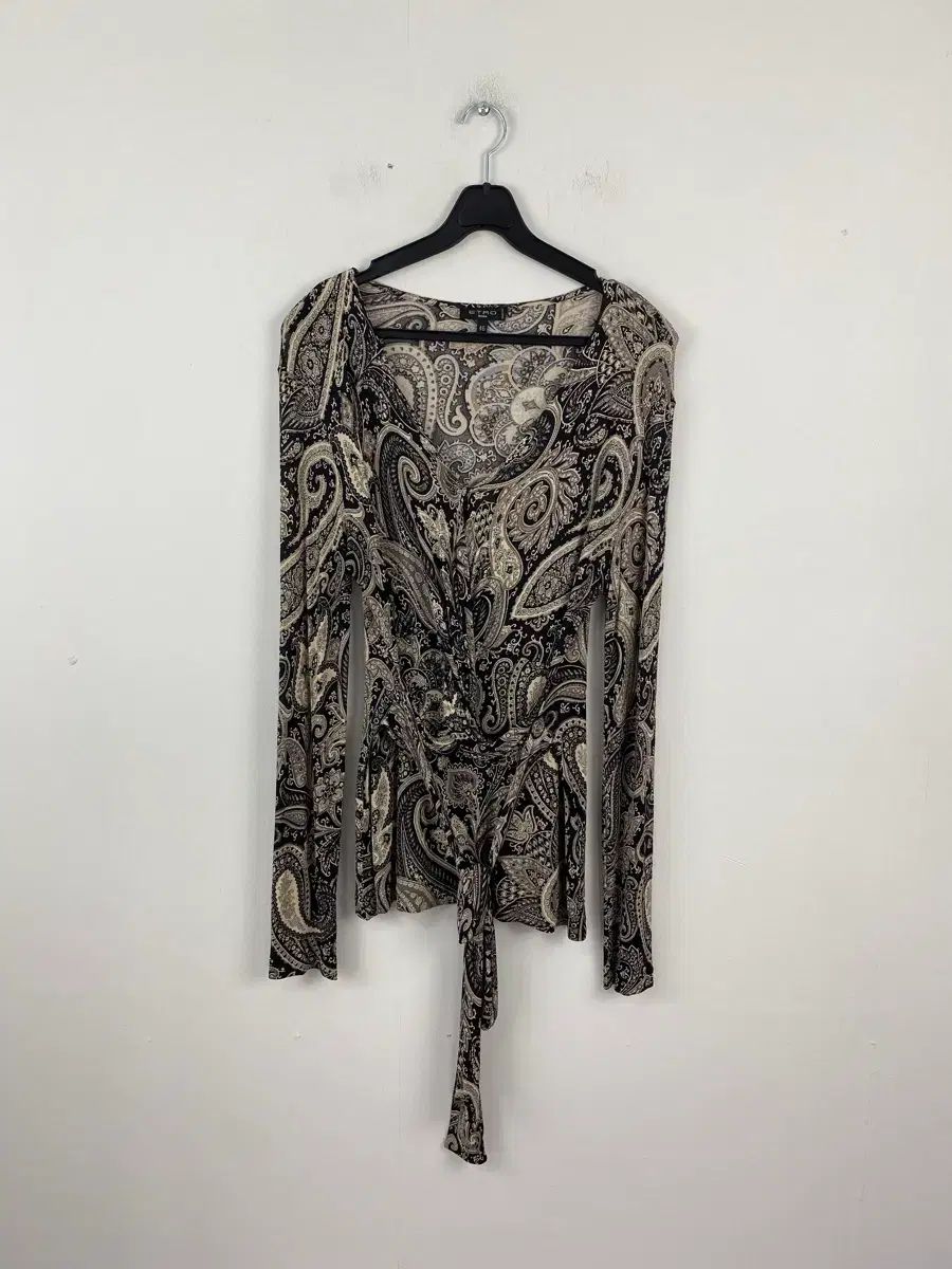 エトロ etro ベイズリー ブラウス 46 <239>