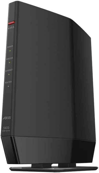 ★BUFFALO Wi-Fiルーター WSR-5400AX6P/NBK 　　++924359 B0CB8N3K8C