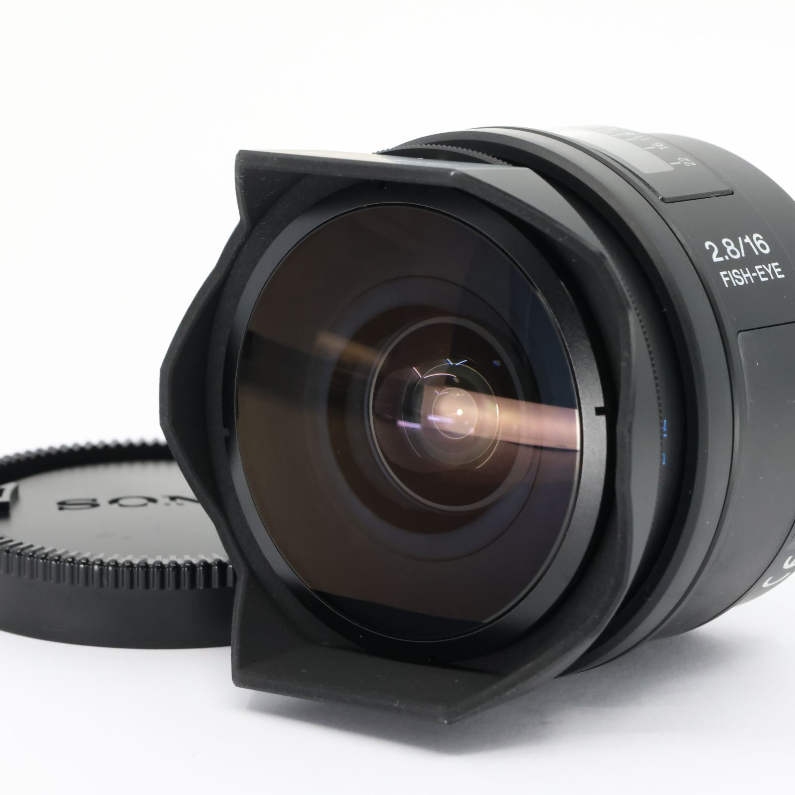 Sony FISH-EYE 16mm F2.8 SAL16F28 Aマウント ソニー フィッシュアイ 魚眼レンズ 良品 完動 保証付｜C011