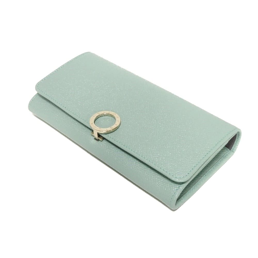 BVLGARI ブルガリ クリップ ラージ ウォレット グレイン カーフ