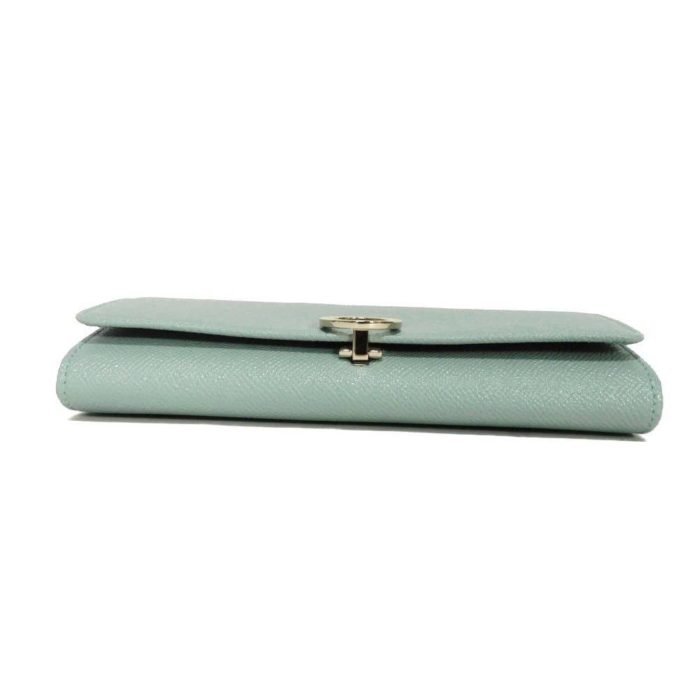 BVLGARI ブルガリ クリップ ラージ ウォレット グレイン カーフ