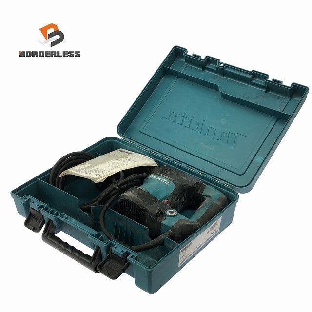 ☆中古品☆ makita マキタ 100V 電動ケレン HK1820 本体+ケース SDSプラスシャンク 塗装 タイル 内装 解体 剥がし129870