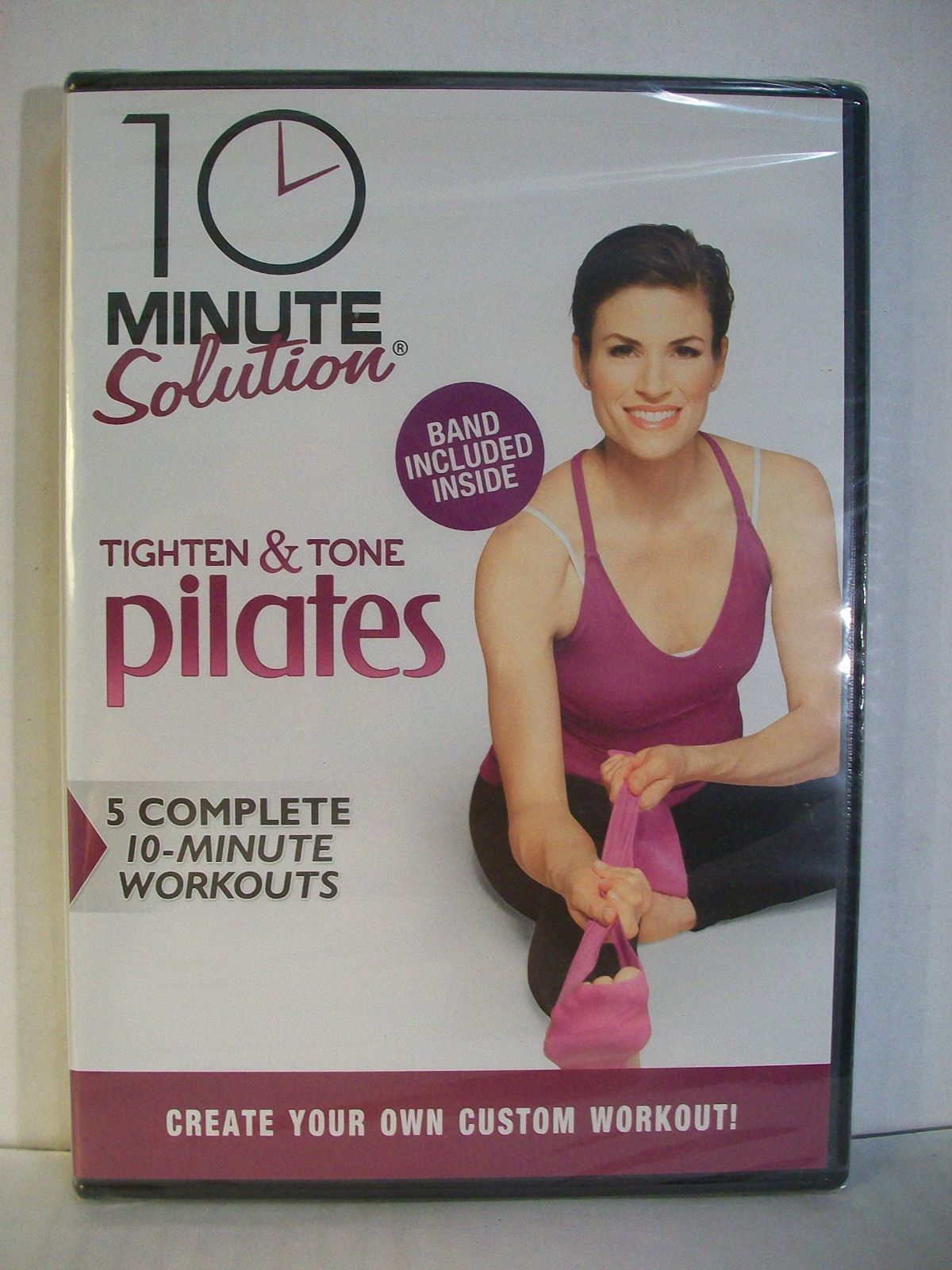 10 Minute Solution: Tighten & Tone Pilates W/Band [DVD] [Import]