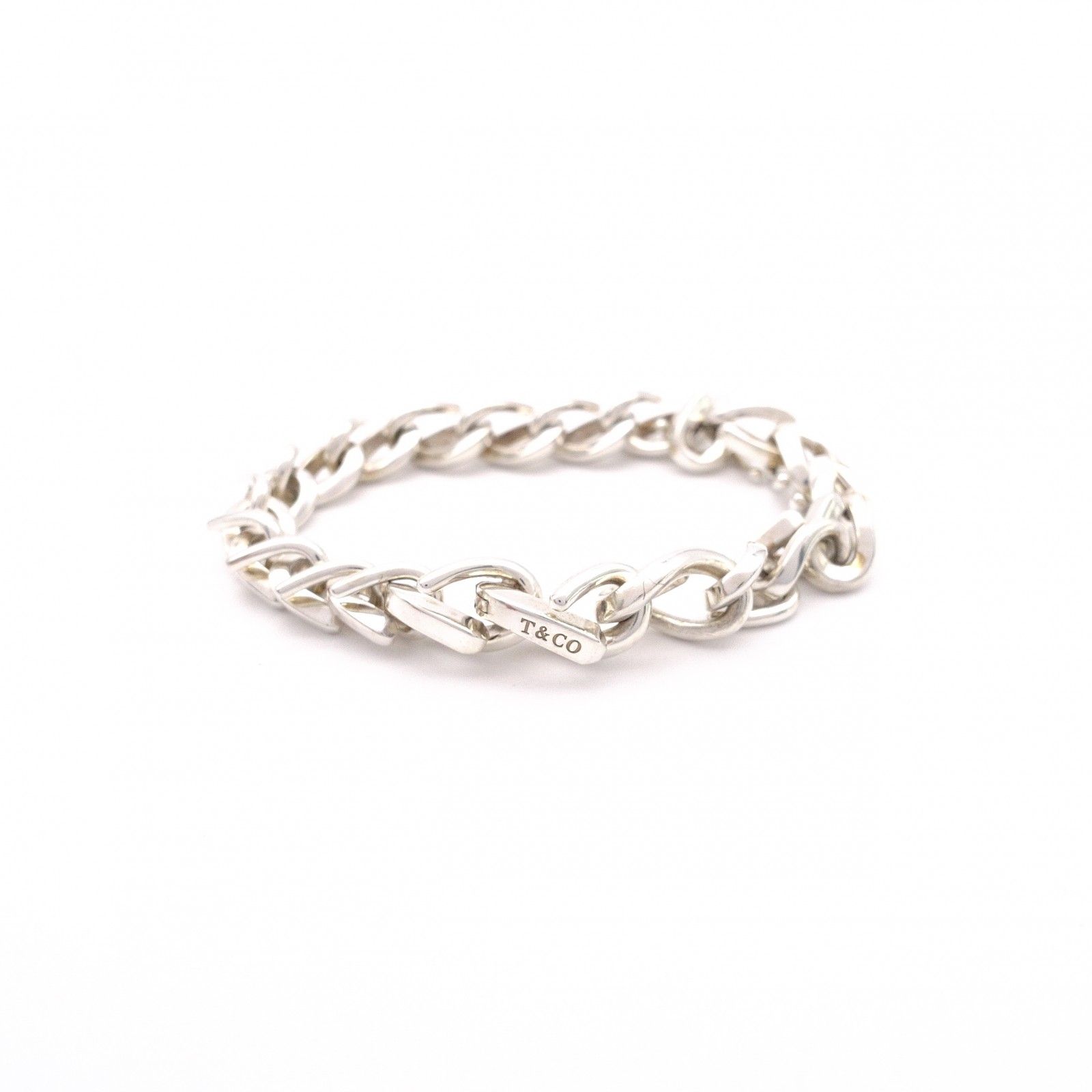 TIFFANY&Co. ティファニー フォージ リンク ミディアム ブレスレット シルバー925 シルバー