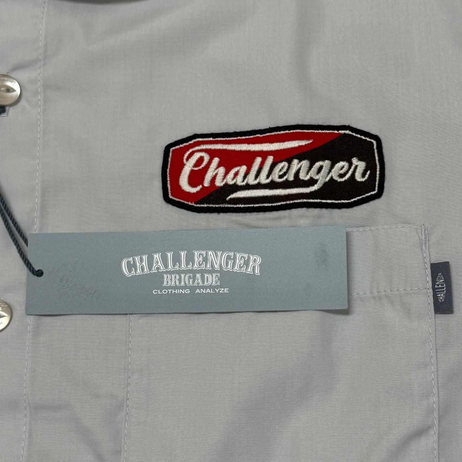 参考上代22000円 未使用 CHALLENGER 25SS L/S PATCHED WORK SHIRT