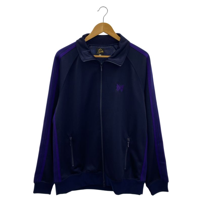 【中古】NEEDLES 23AW トラックジャケット XL ネイビー ニードルス[92]