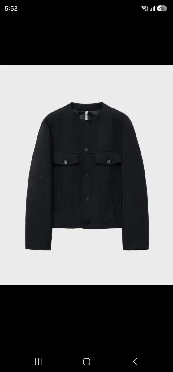 NOIRER（ノイア） クルーネック ツイード ジャケット 出品