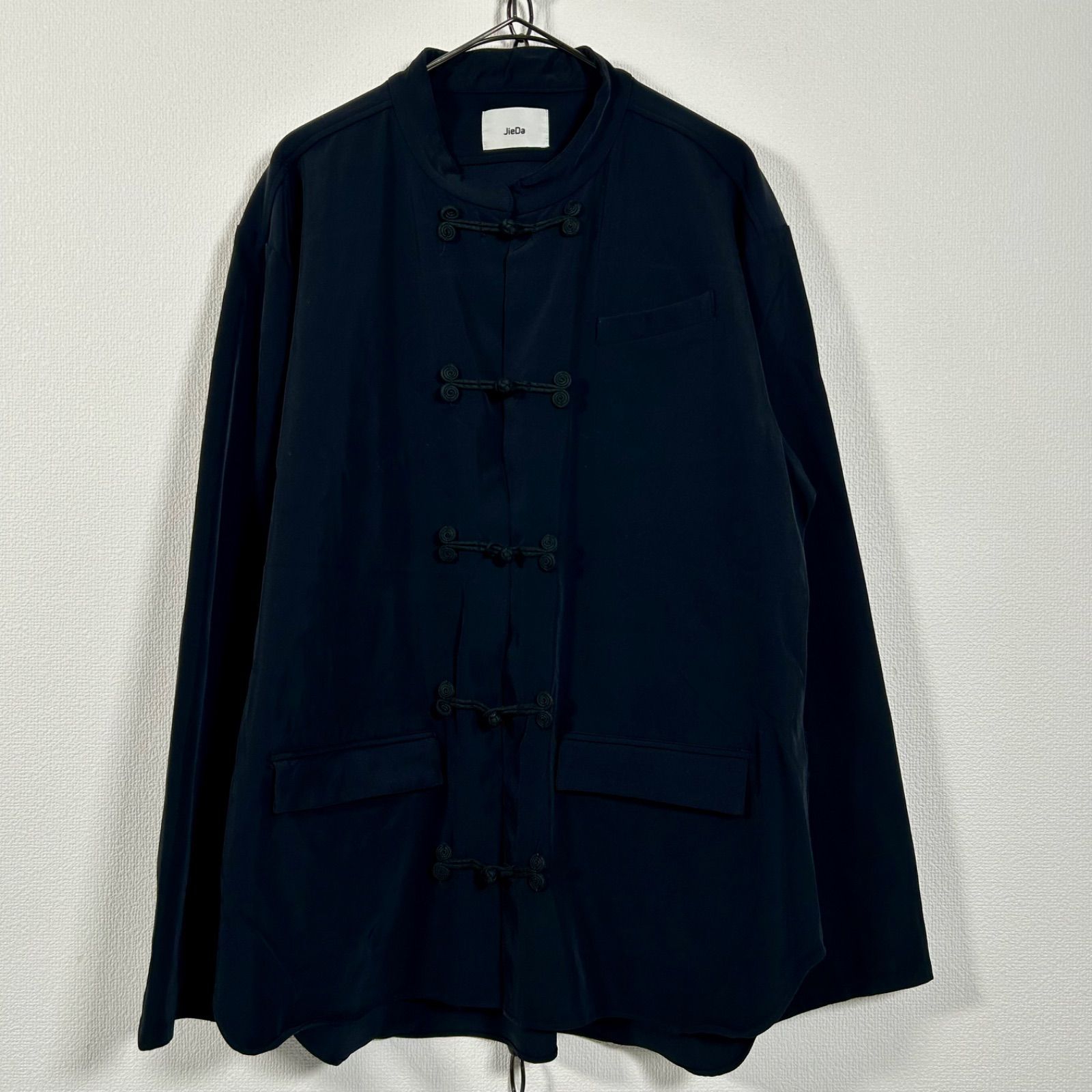 jieda チャイナ カンフージャケット 日本製 Japanese Vintage Jieda LYCRA CHINA JK カンフージャケット