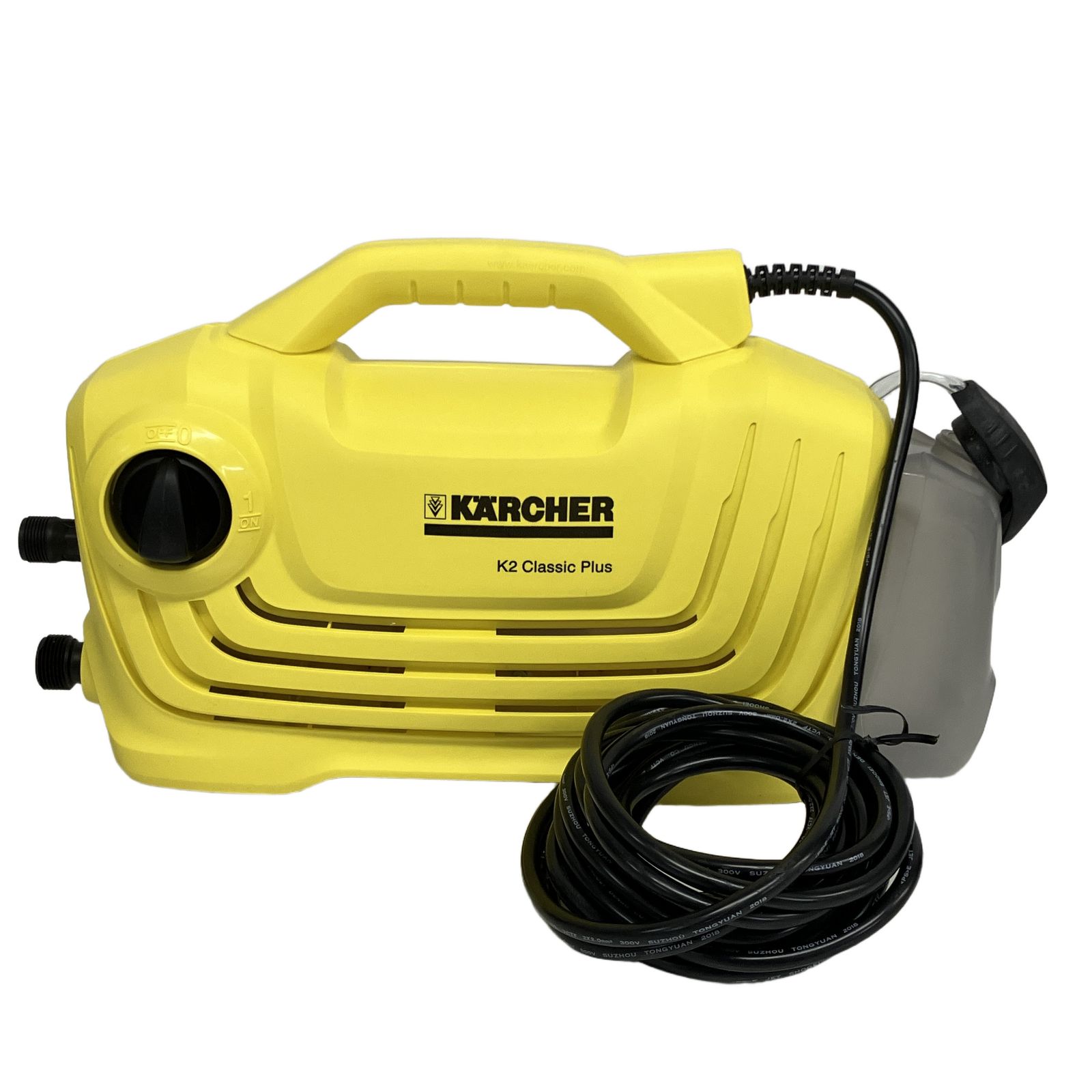 KARCHER K2 Classic Plus ケルヒャー 家庭用高圧洗浄機 ホースセット付 掃除用品 洗車用品 アウトドア 中古 T11307472