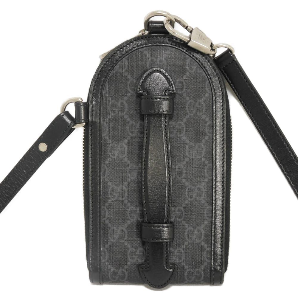 GUCCI グッチ GGスプリーム フォンホルダー ダブルG カーフ スマホ