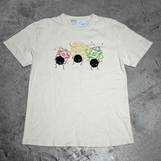 LOEWE 千と千尋の神隠し ANAGRAM TEE サイズS S928Y22X02 ロエベ 千と千尋の神隠し アナグラム Tシャツ 心斎橋店