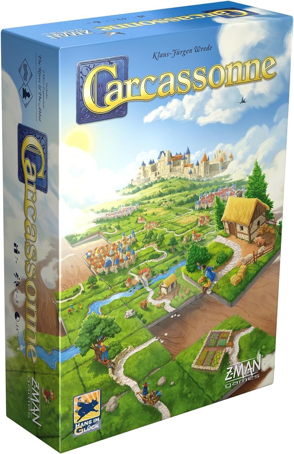 Carcassonne Board Game (2015 edition) [標準] [カルカソンヌ:メインゲーム]