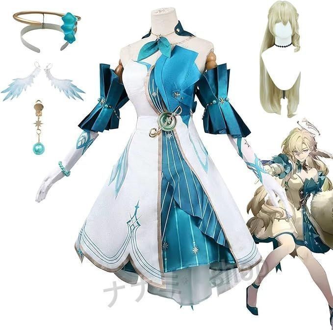 知更鳥 コスプレ衣装 崩壊 スターレイル ウィッグ付き コスチューム イベント仮装 演出服 舞台装 おしゃれ ゲーム 仮装 変装 文化祭 学