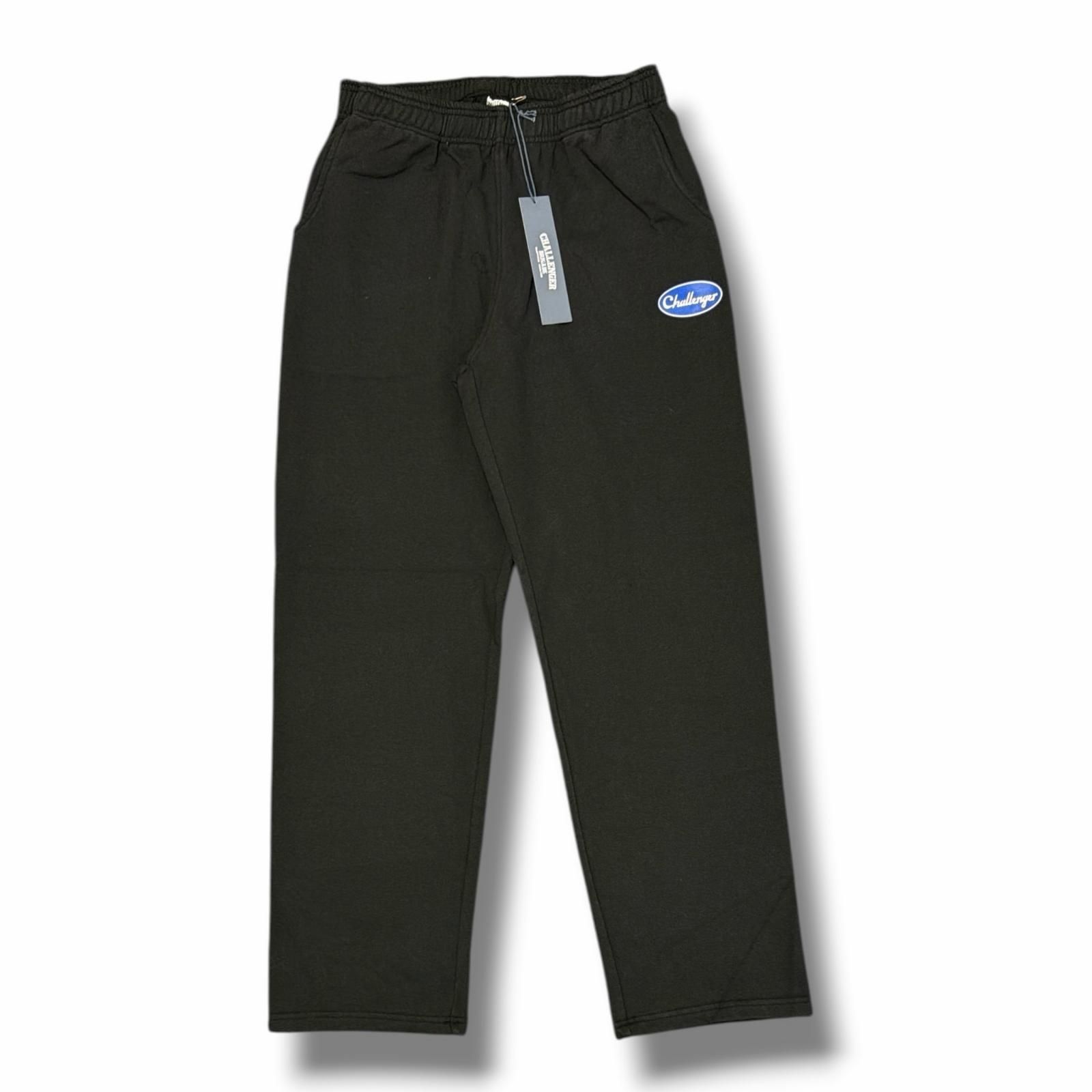 参考上代18700円 未使用 CHALLENGER 26SS SWEAT PANTS スウェットパンツ イージーパンツ チャレンジャー CLG-PT 026-007 ブラック M （18299M）