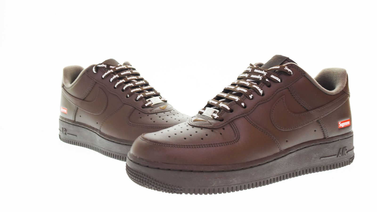 ナイキ NIKE Supreme Air Force 1 Low シュプリーム エアフォース1 ロー バロックブラウン CU9225-200 メンズ靴 スニーカー ブラウン 26cm 103S-1688