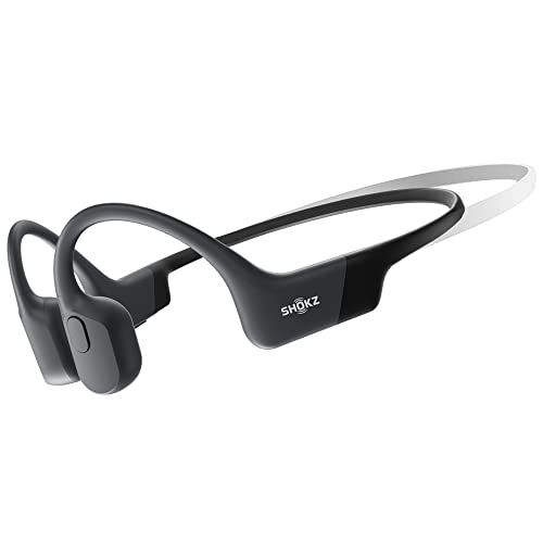 Shokz (ショックス) OpenRun Mini 骨伝導イヤホン ワイヤレスイヤホン オープンイヤー 【IP67防水防塵 DualPitch技術 8時間連続再生 Bluetooth 5.1】 耳を塞がない ながら聴き 軽量 マイク付き 自動ペアリング Ju