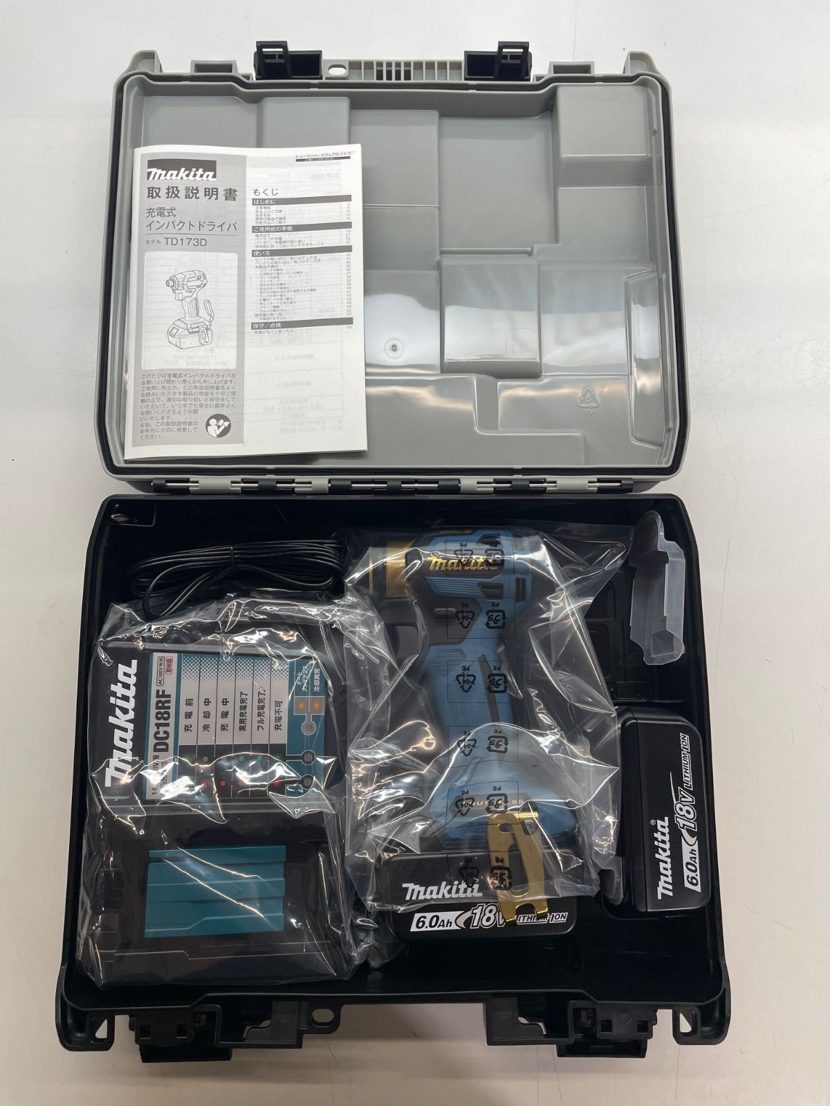 【新品未使用開封品／20周年記念カラー】 マキタ 18V インパクトドライバ TD173DGXPB プレミアムブルー makita