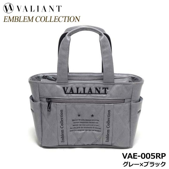 新品★ヴァリアント VALIANT★VAE-005RP エンブレム シリーズ ラウンド ポーチ★カートバッグ ミニトート★グレー/ブラック★限定70個