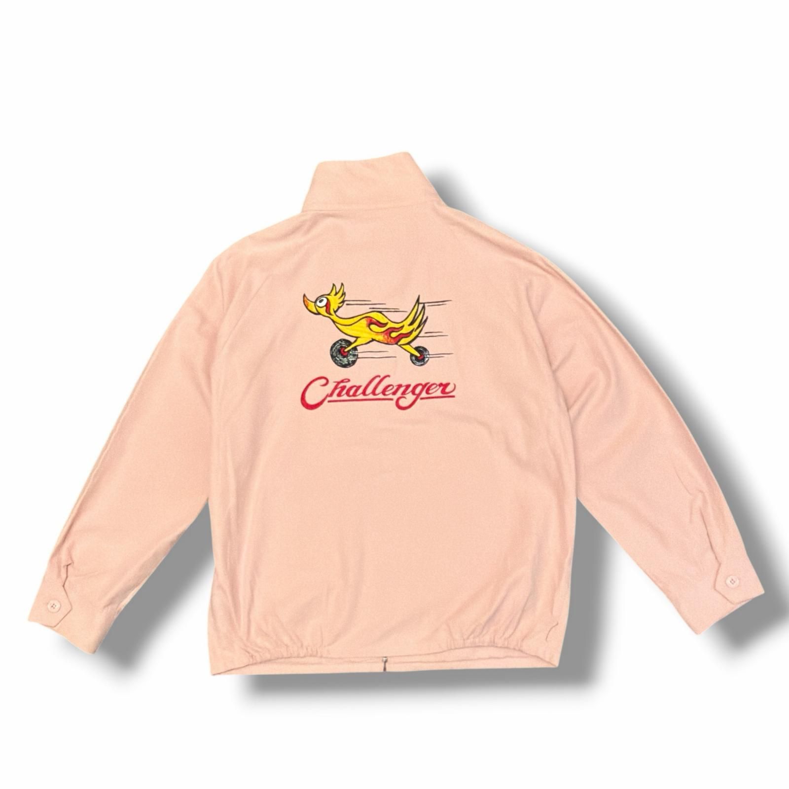 未使用 CHALLENGER 24AW FIRE BIRD SWING TOP ファイアバードスイングトップ ブルゾン チャレンジャー CLG-JK 024-015 ピンク L （18317M）
