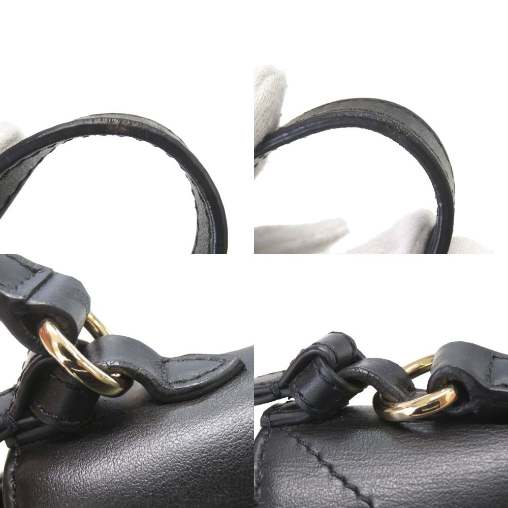 ジバンシィ エデン ミニ レザー ブラック 2WAY ハンドバッグ 