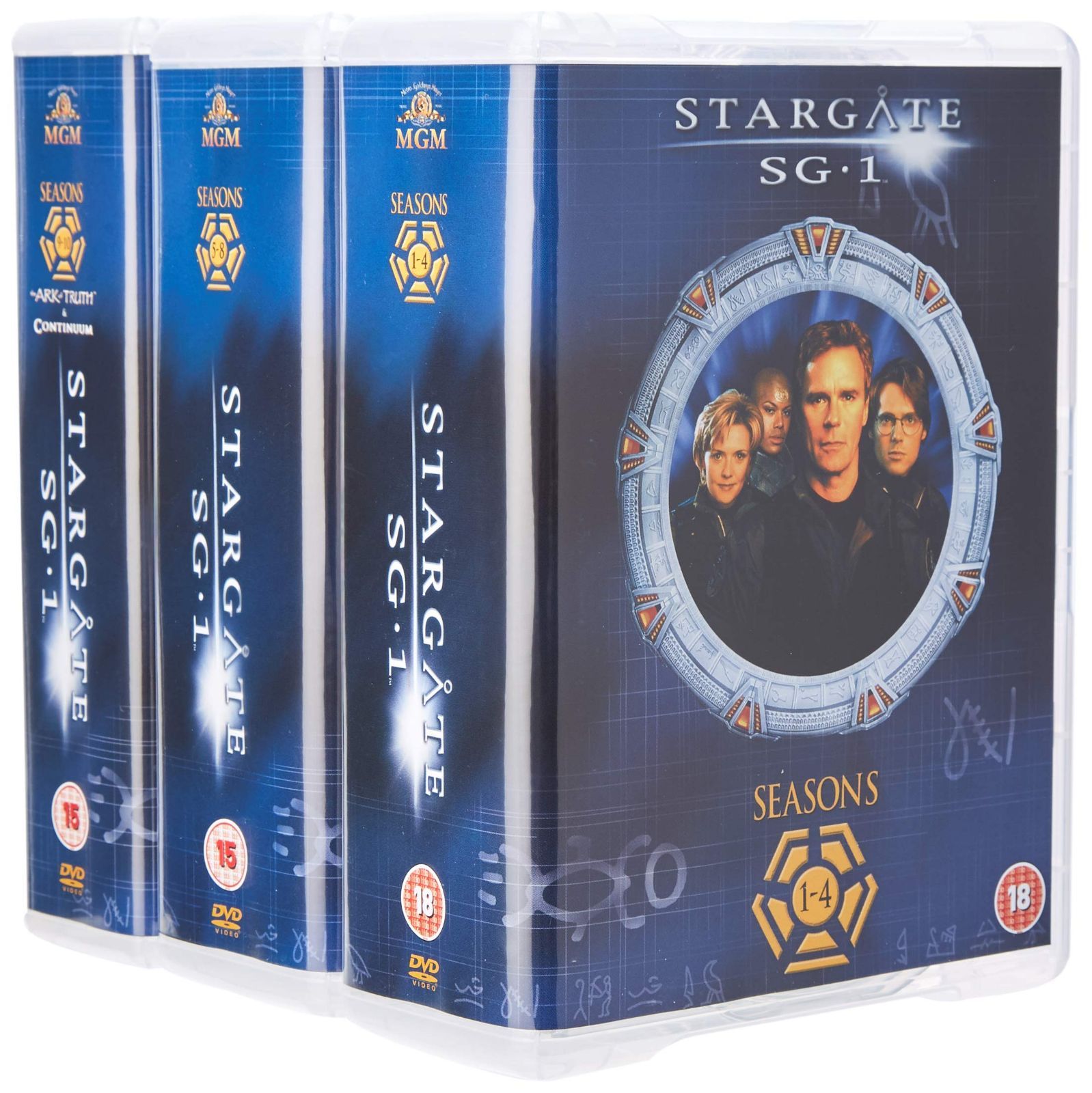 Stargate SG-1 - Complete Season 1-10 plus The Ark of Truth/ Continuum (New Packaging) [DVD] [Import anglais]