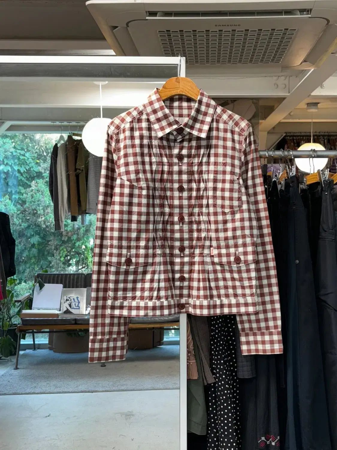 セブンネット CHECK シャツ ジャケット