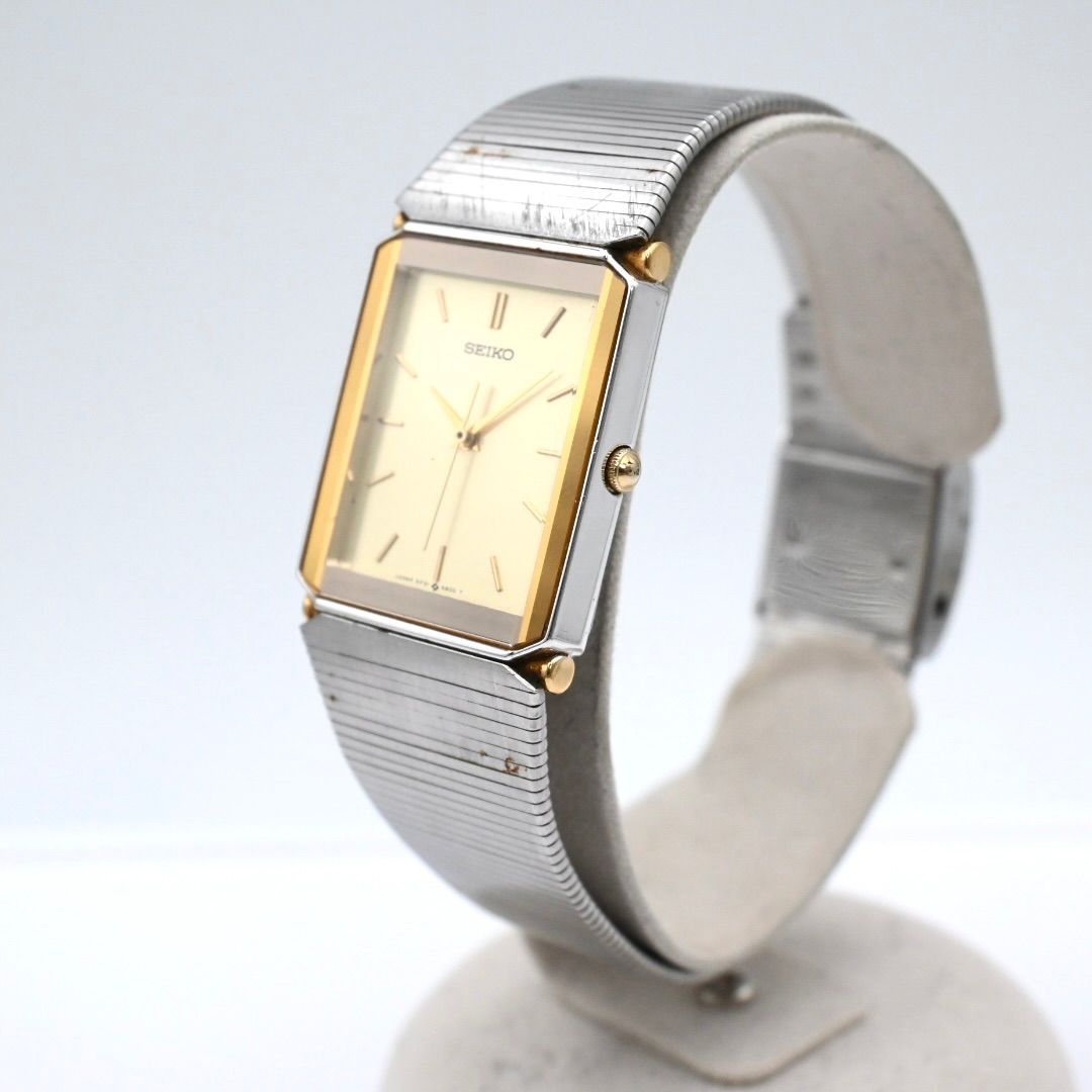 新品電池】 SEIKO セイコー メンズ 腕時計 セイコー ゴールド クオーツ