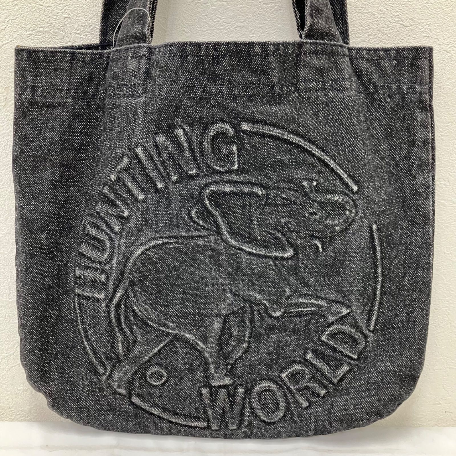 4336 HUNTING WORLD ハンティングワールド トートバッグ 象 ビッグロゴ