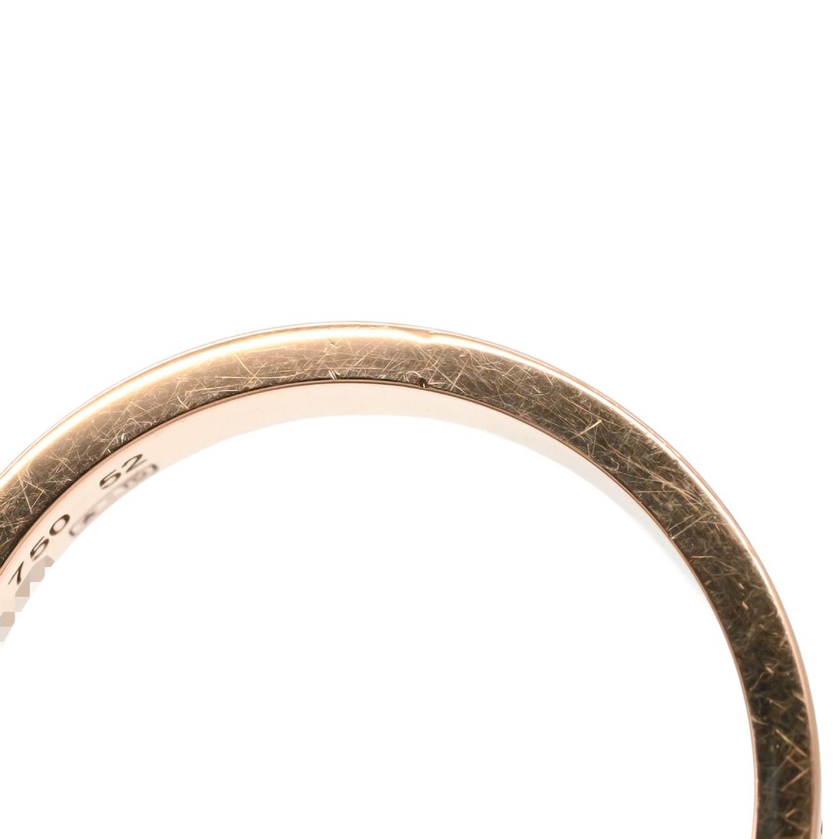カルティエ Cartier リング 指輪 LOVE ミニラブリング 1Pダイヤ ピンク 