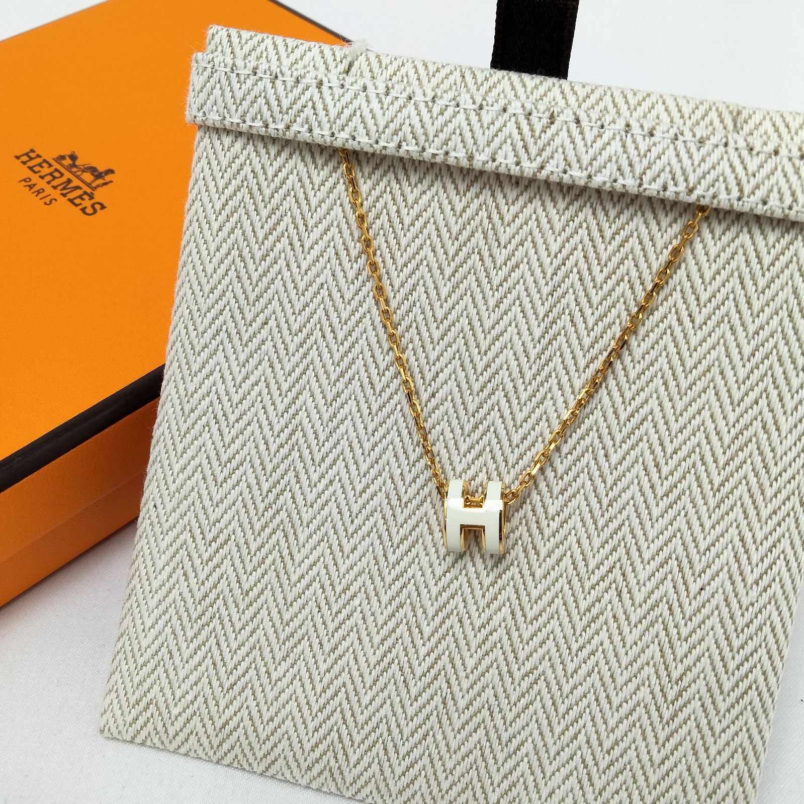 ✨️HERMES✨️エルメス ポップアッシュHネックレス ペンダント