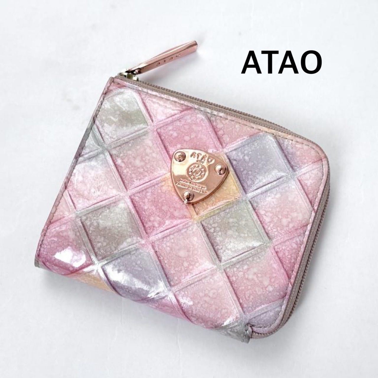 【2025年製】ATAO　アタオ　財布　ブロックバーティ　ゆめから色のシャングリア　ミニ財布　送料込み　6467677