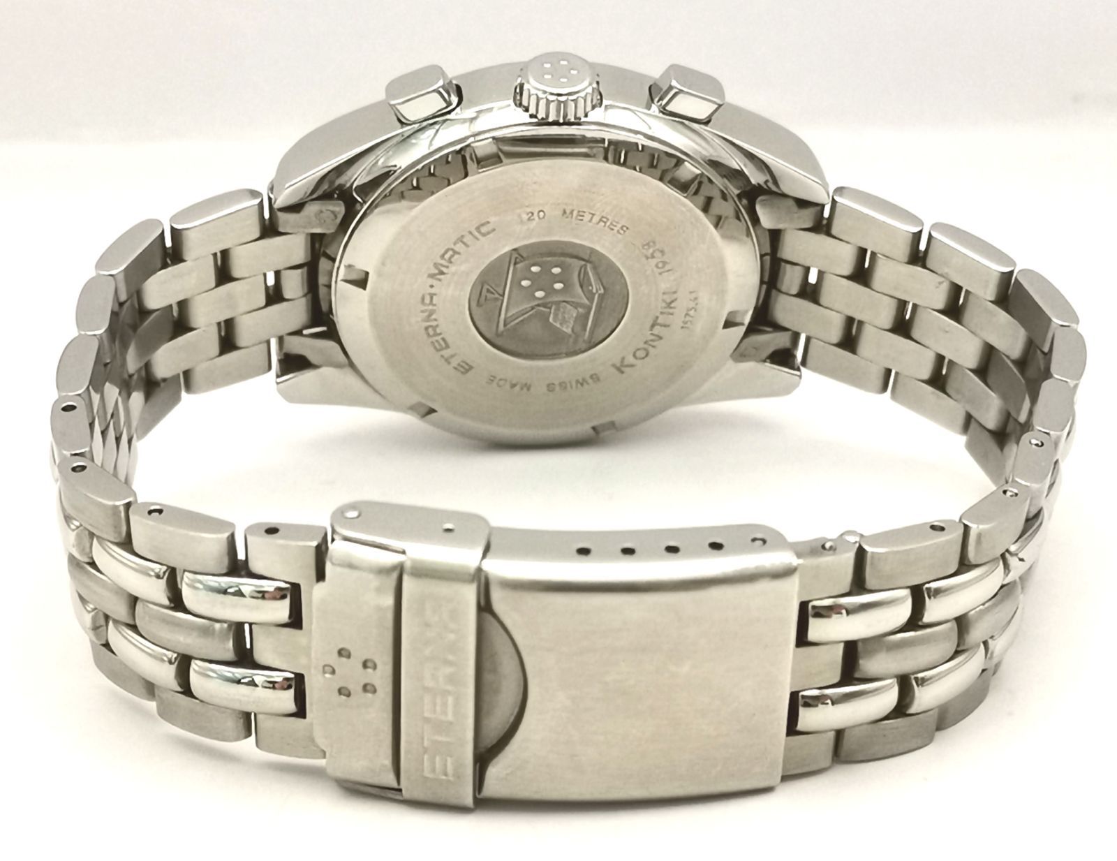 ETERNA エテルナ 1575.41 コンチキ クロノグラフ デイト 箱保付き 自動 