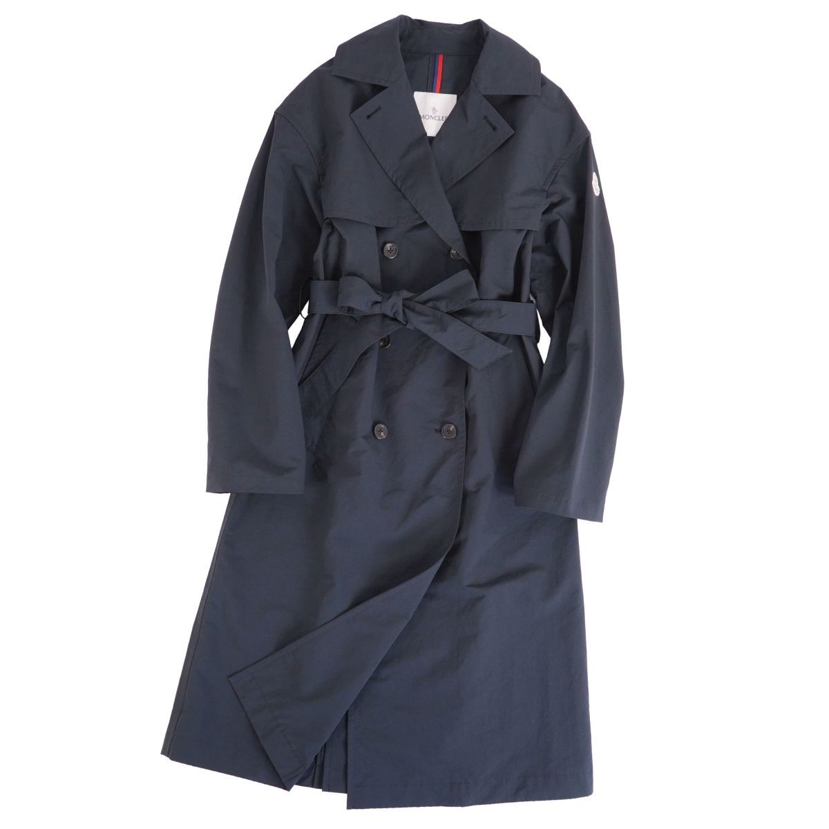美品 モンクレール MONCLER 2021 コート トレンチコート ダブルブレ