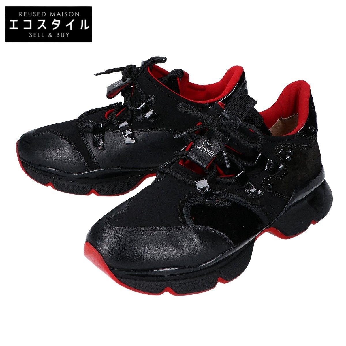 CHRISTIAN LOUBOUTIN　クリスチャンルブタン　RED RUNNER レッドランナー スニーカー　41 1/2