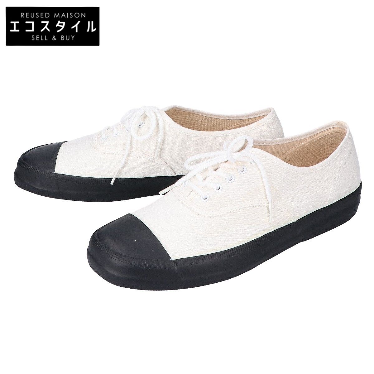 Marbot　マルボー　【新品同様】OXFORD SNEAKERS キャンバス ローカットスニーカー　38