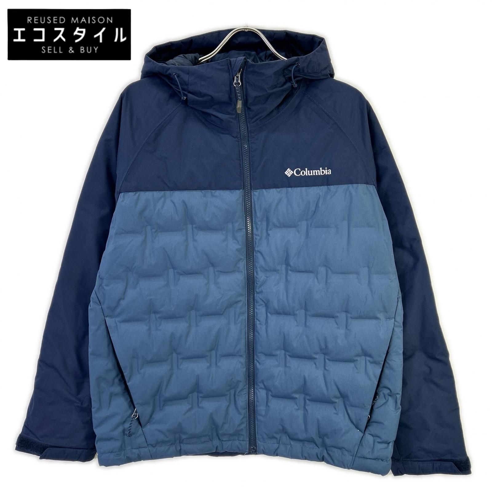 columbia　コロンビア　223WE5083 ブルー Grand Trek 2 ダウンジャケット　M