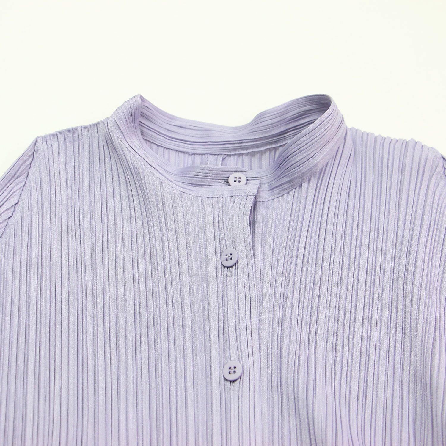 PLEATS PLEASE プリーツプリーズ シャツ ライラック サイズ:3(L 