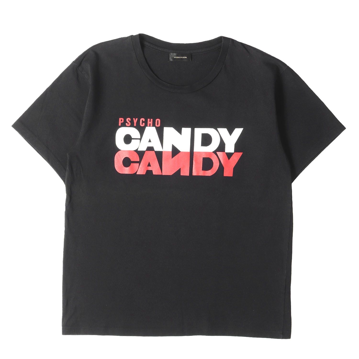 UNDERCOVER アンダーカバー Tシャツ ブラック 黒 サイズ:2 | GODOG期 ジーザス&メリーチェイン PSYCHO CANDY Tシャツ | トップス カットソー 半袖【メンズ】【中古】