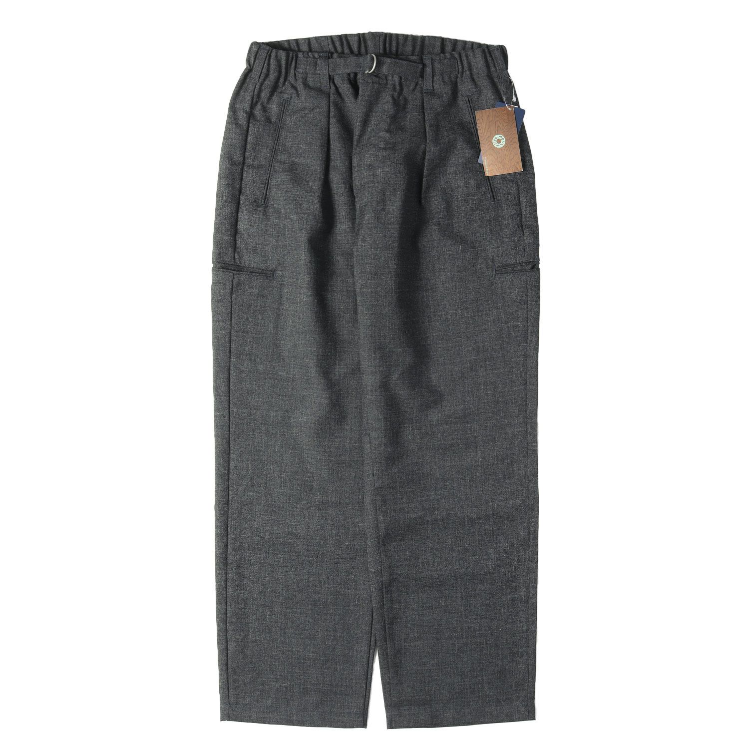 【新品】POST O ALLS ポストオーバーオールズ パンツ グレー サイズ:L | SOUTHWICK コットンコバート ワーク イージーパンツ (3310 E-Z Lax 3 Cotton Covert) | ボトムス ズボン【メンズ】
