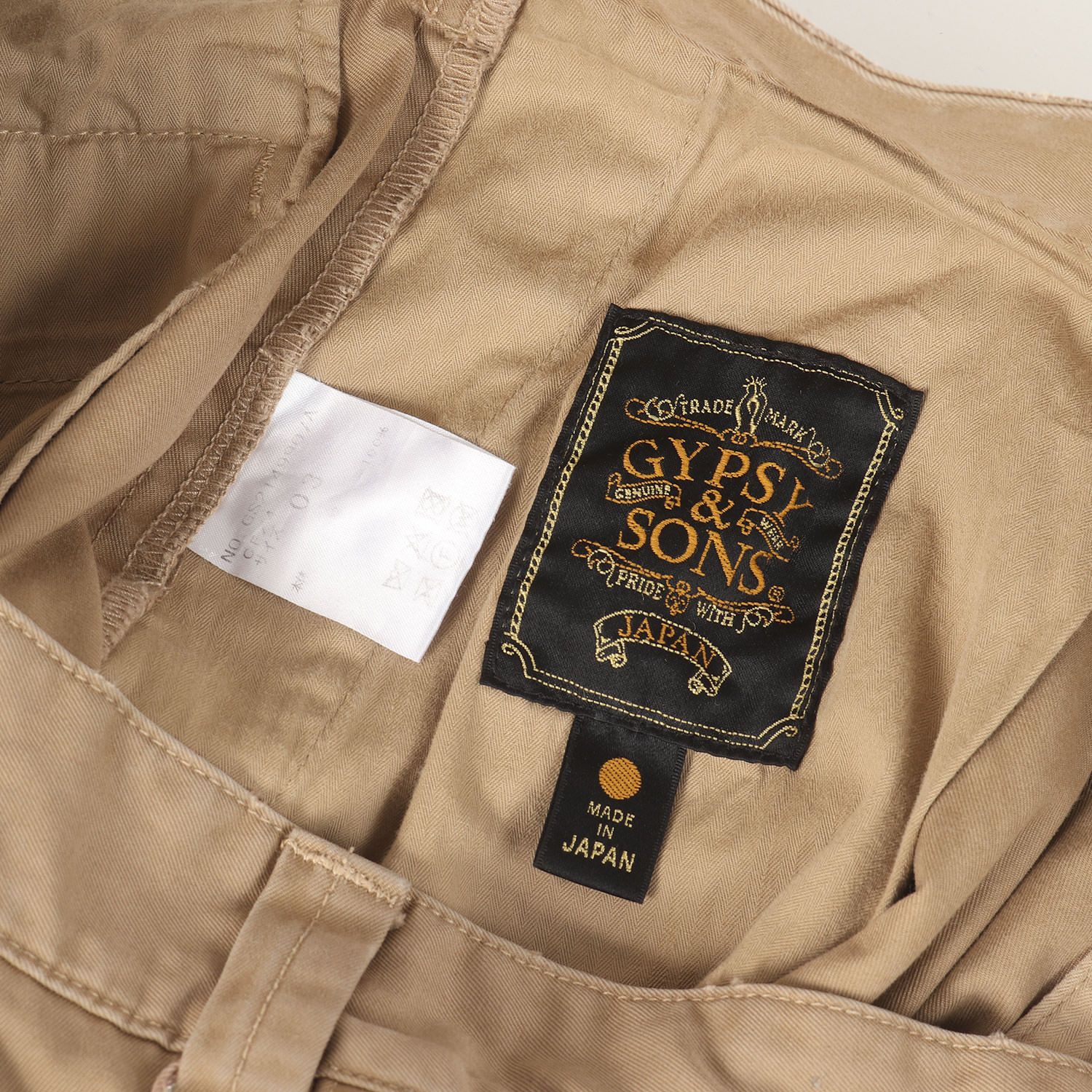 新品】GYPSY&SONS ジプシーアンドサンズ パンツ ベージュ サイズ:03