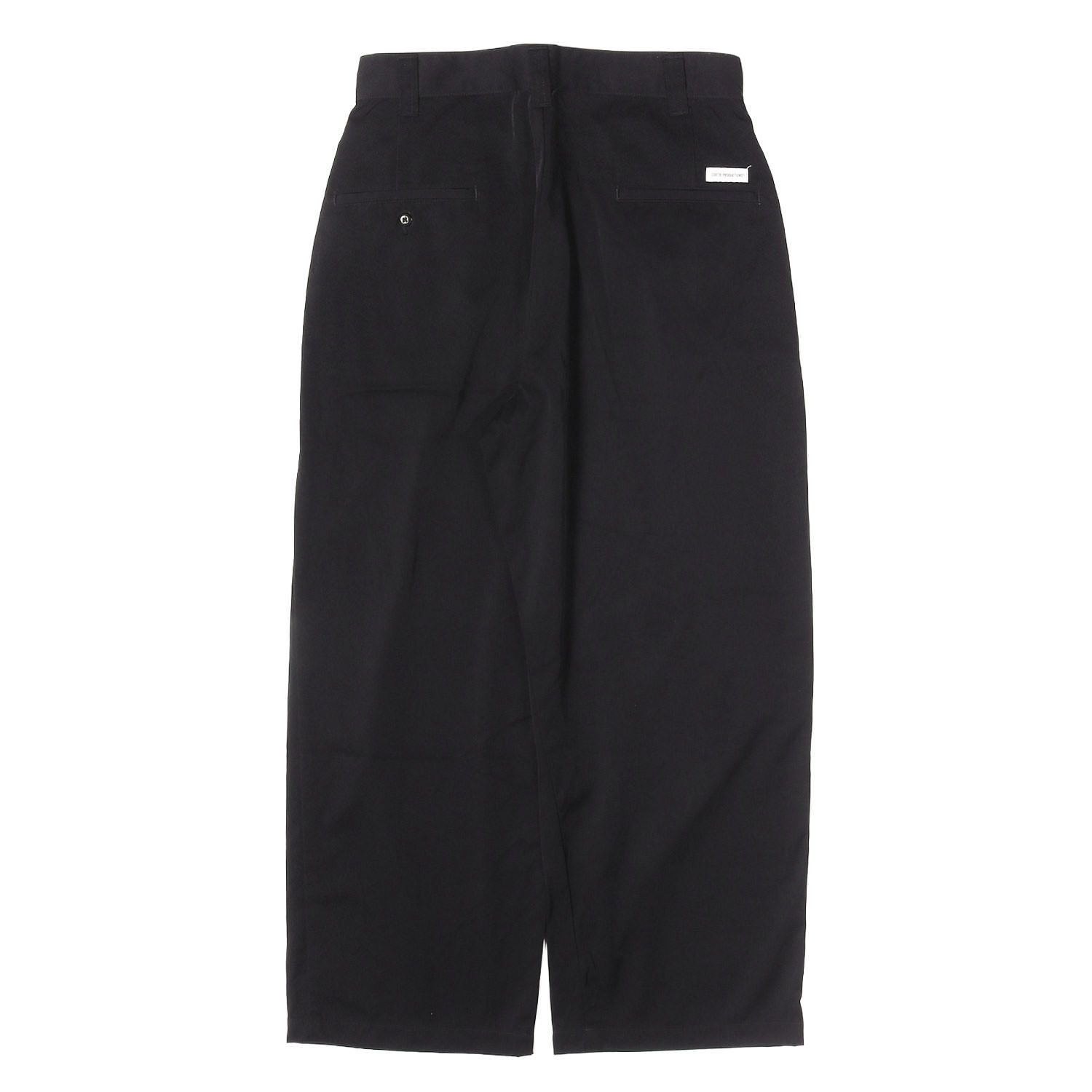 COOTIE クーティー ブラック 黒 サイズ:S | 24SS 1タック ワイド