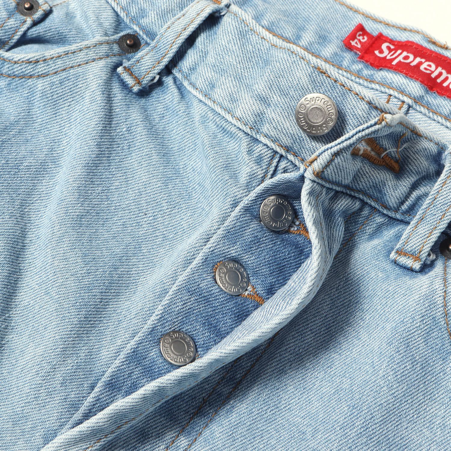 Supreme シュプリーム パンツ ウォッシュドインディゴ サイズ:34
